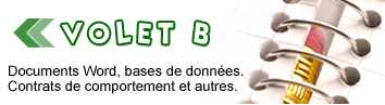 Description sp�cifique du VOLET :: B :: 
