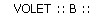 Description sp�cifique du VOLET :: B :: 