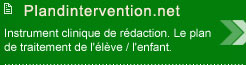 Le plandintervention adapt� de l'�l�ve / l'enfant. 